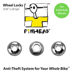 Pinhead Wheel Locks 3 / 8 x 26tpi