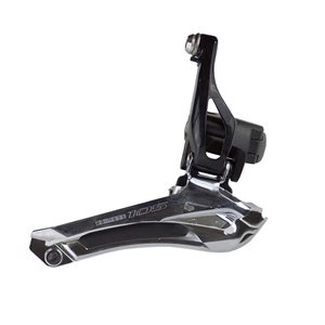 SHIMANO 105 CLAMP-ON FRONT DERAILLEUR 34.9MM CLAMP BLACK