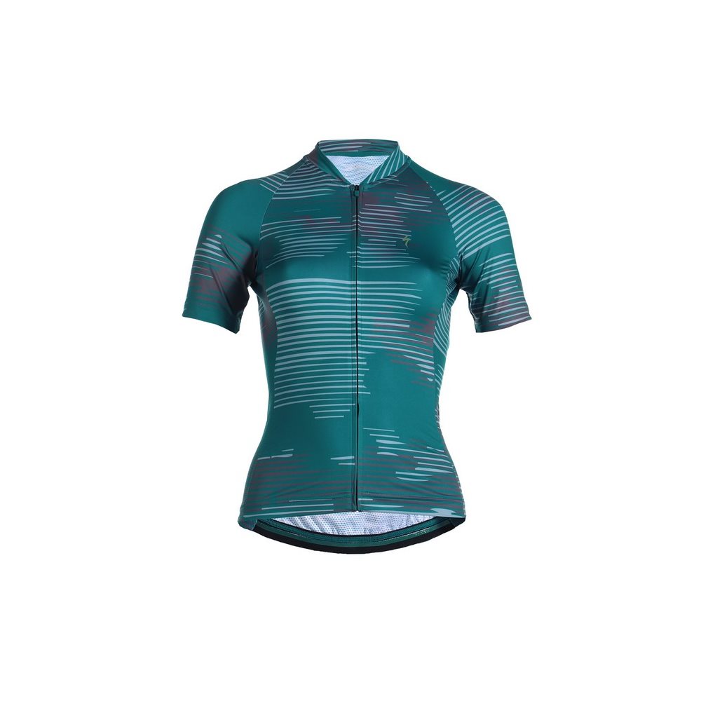 Maillot Specialized Sl Blur Ss Wmn Tropical Teal L