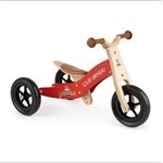 Garneau Pinocchio Push Bike / Tricycle Red 0-S